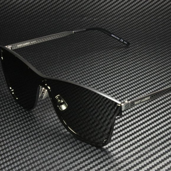 Saint Laurent Unisex Silver and Grey Sunglasses! - Picture 1 of 4